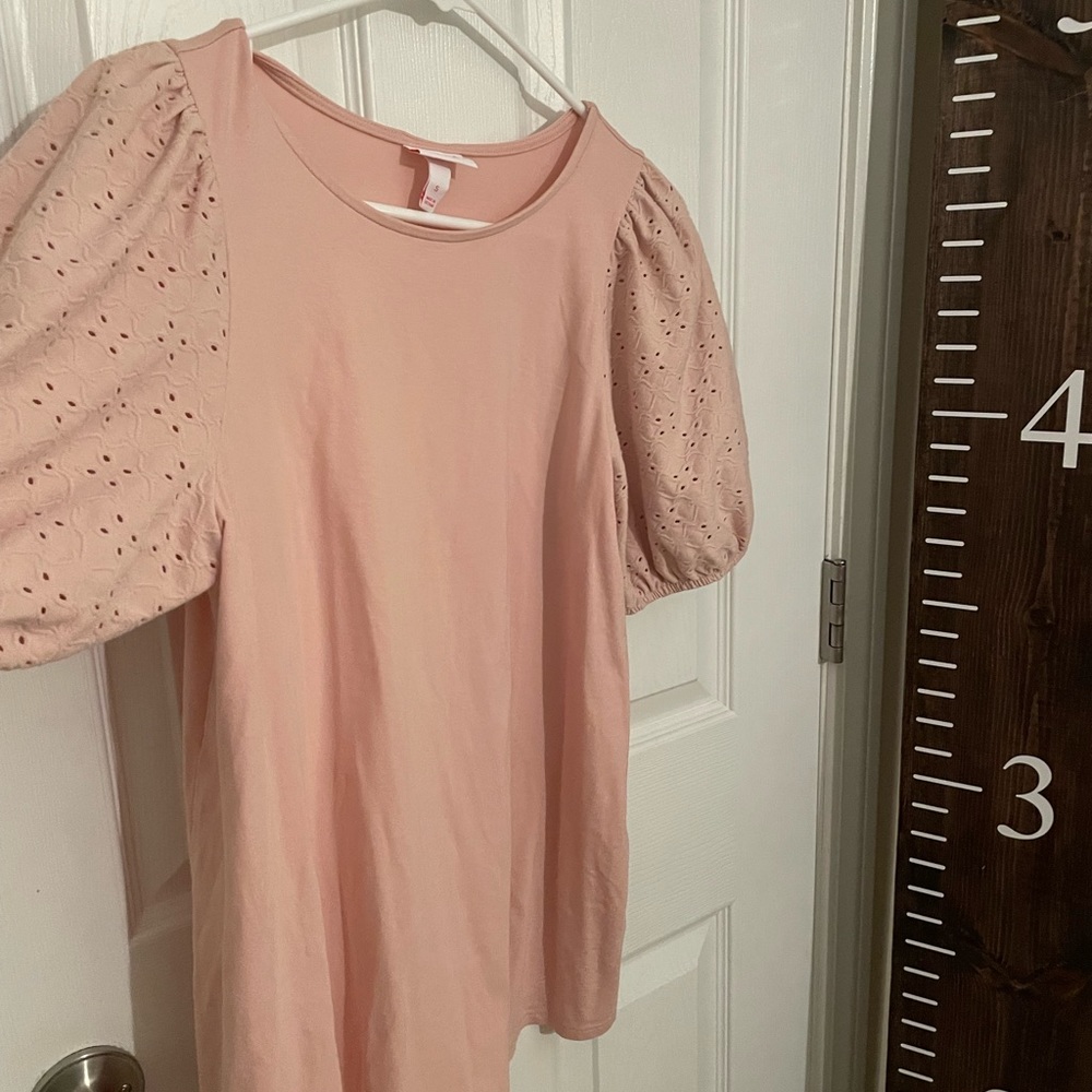 Light pink spring/summer maternity top ❤️
